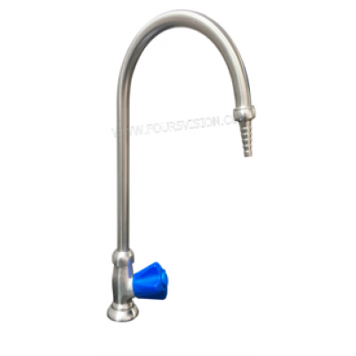 LAB SWAN NECK 1 WAY WATER TAP SS