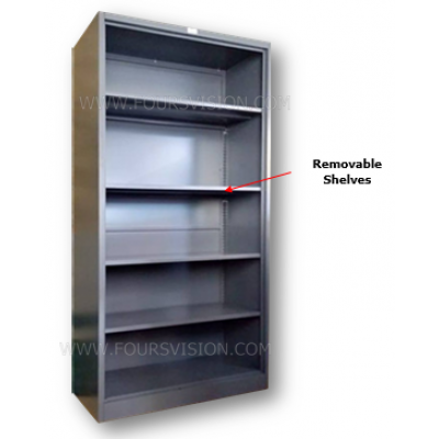 LAB OPEN SHELF  STORAGE CABINET