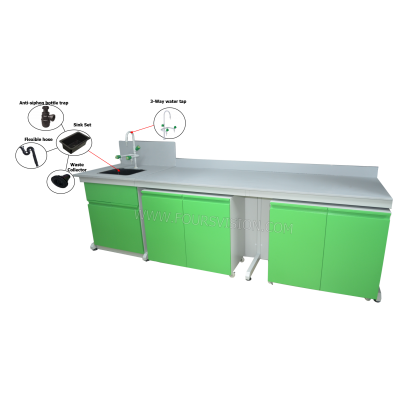 LAB WALL BENCH